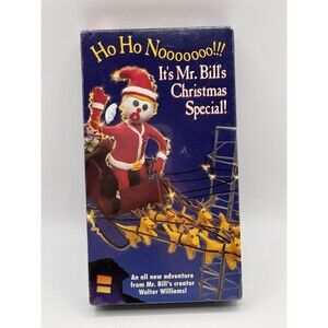 Ho Ho Nooooooo Its Mr. Bills Christmas Special (VHS, 1996)